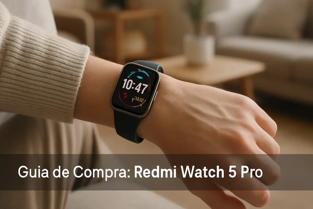 Guia de Compra: 5 Redmi Watch 5 Pro com Nota Máxima dos Consumidores