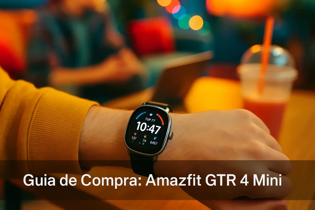 Top 5 acessórios para Amazfit GTR 4 Mini que valem a pena