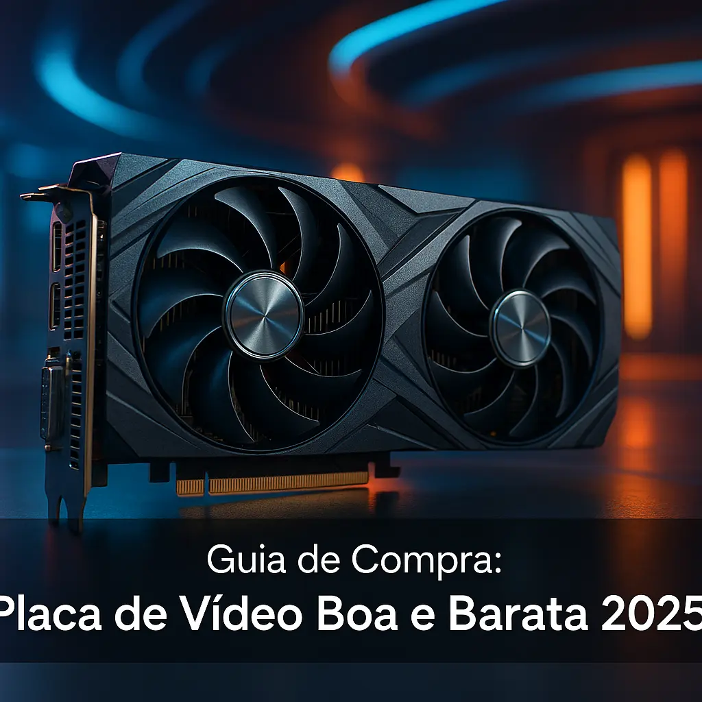 5 Placas de Vídeo Boas e Baratas para 2025