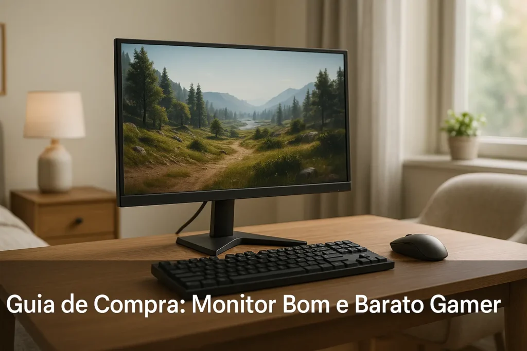 Top 5 Monitor Bom e Barato Gamer para 2025