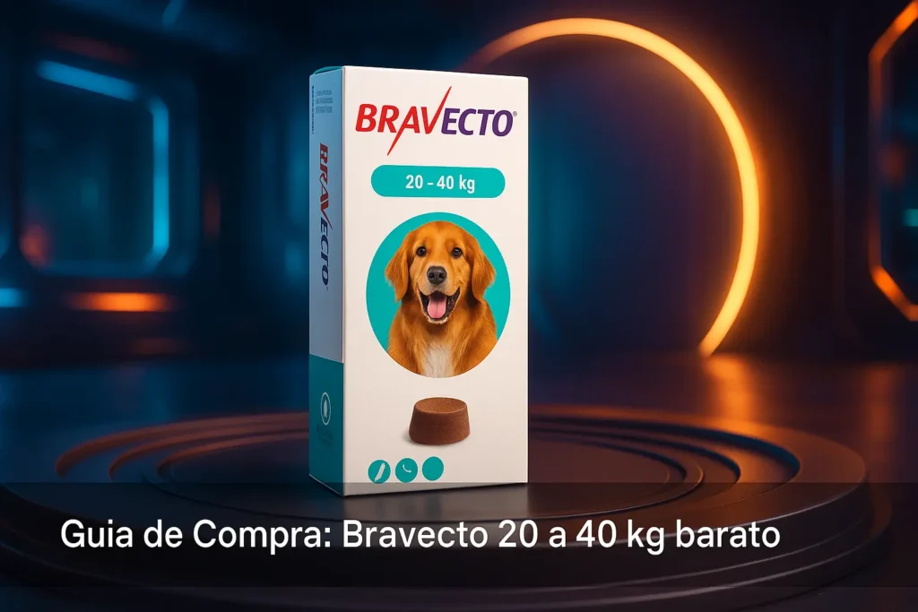 Guia de Compra: 5 Melhores Bravecto 20 a 40 kg Barato