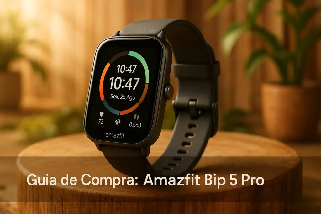 Poder no Pulso: 5 Melhores Amazfit Bip 5 Pro de 2025
