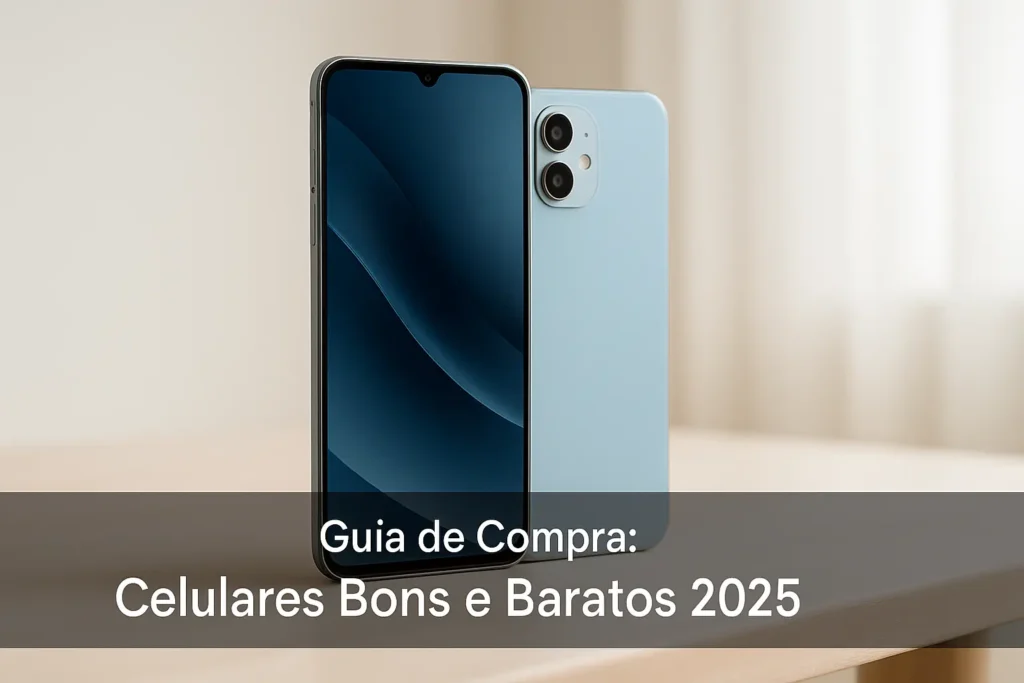 Celulares bons e baratos 2025: confira os 5 melhores modelos
