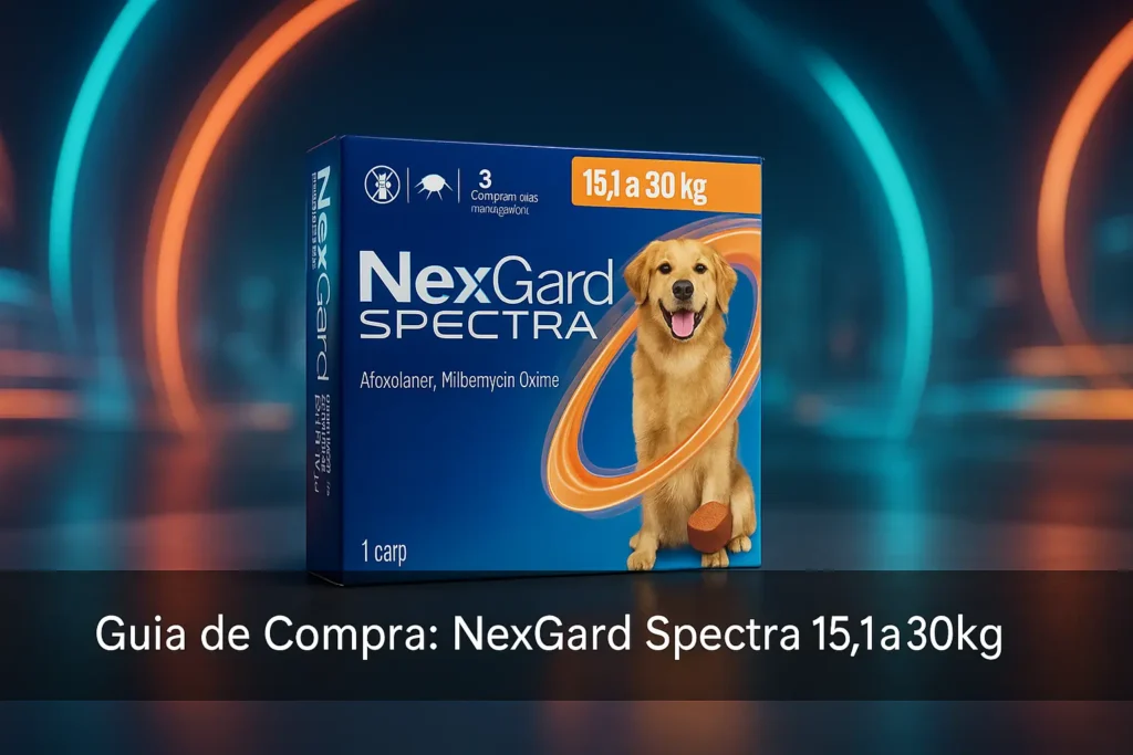 5 Melhores NexGard Spectra 15,1 a 30kg com Garantia e Segurança