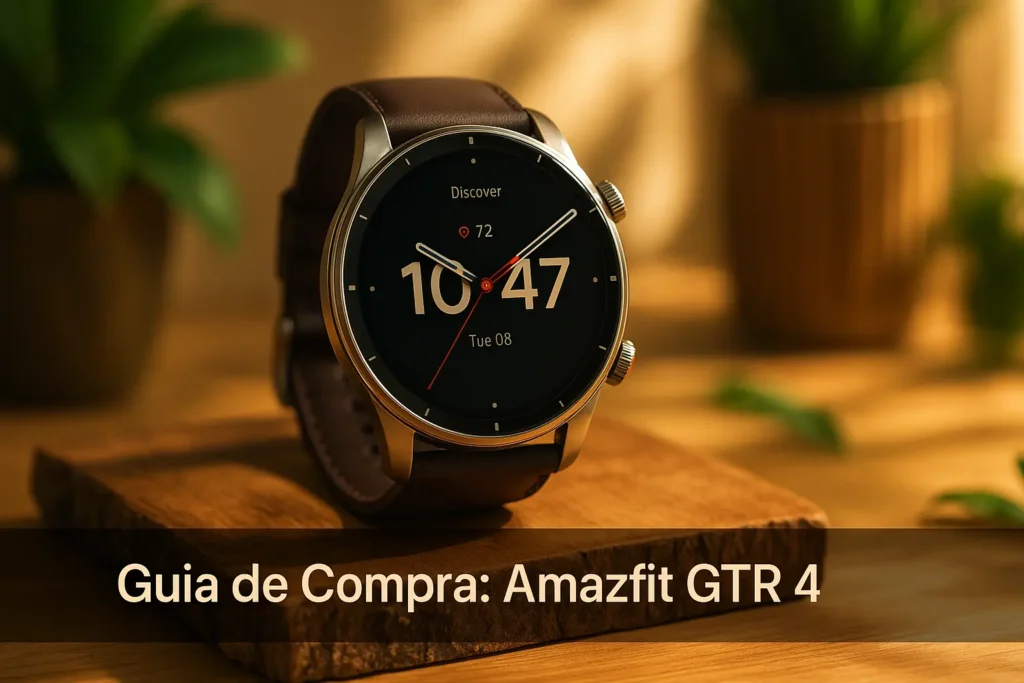 Top 5 relógios Amazfit GTR 4 para treinos e rotina