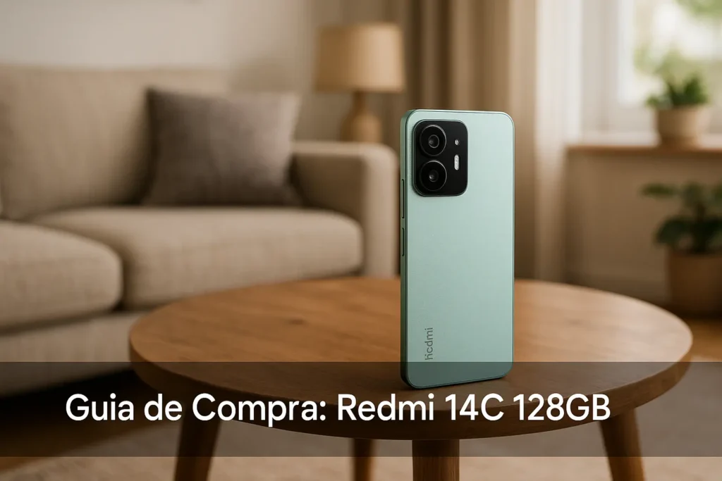 5 smartphones Redmi 14C 128GB que surpreendem em desempenho