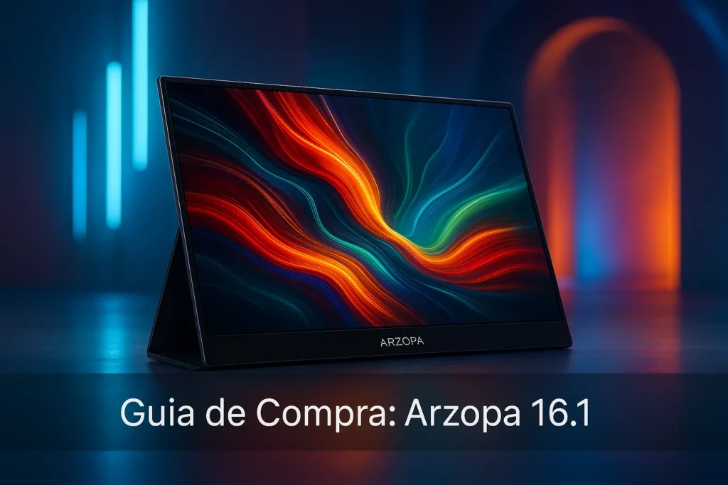 Ideal para Tela Estendida: 5 Melhores Monitores Arzopa 16.1