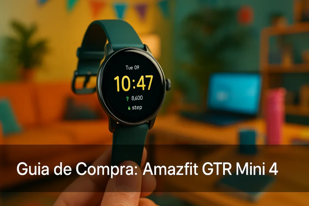 5 Melhores Amazfit GTR Mini 4 em 2025