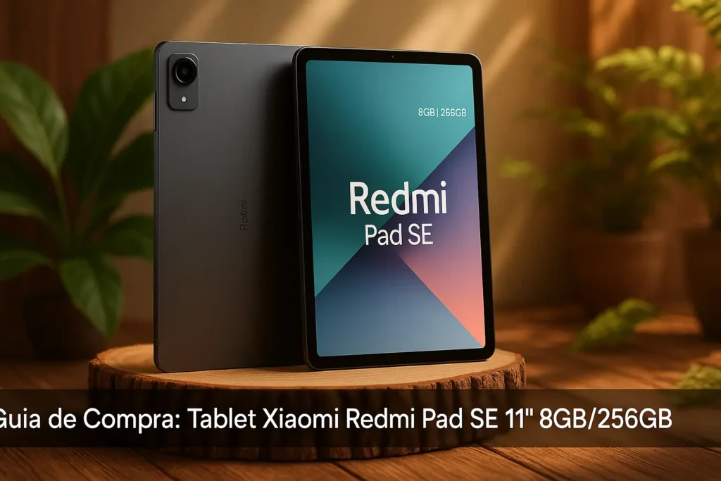 Tablets que surpreendem: 5 melhores tablet xiaomi redmi pad se 11 "8gb/256gb
