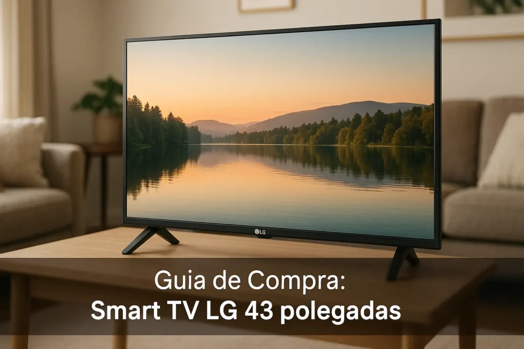 5 Smart TV LG 43 polegadas Disponíveis em Estoque Nacional Agora