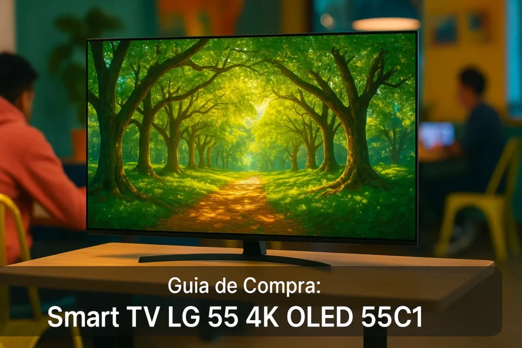 5 Smart TVs LG 55" 4K OLED com Alta Performance em 2025