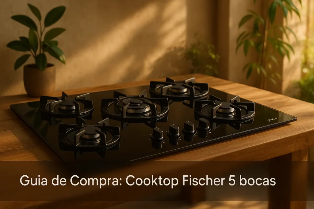 5 Melhores Cooktops Fischer 5 Bocas Testados por Usuários Reais