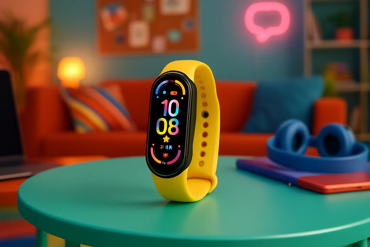 6 Mi Band com design premium por preço justo