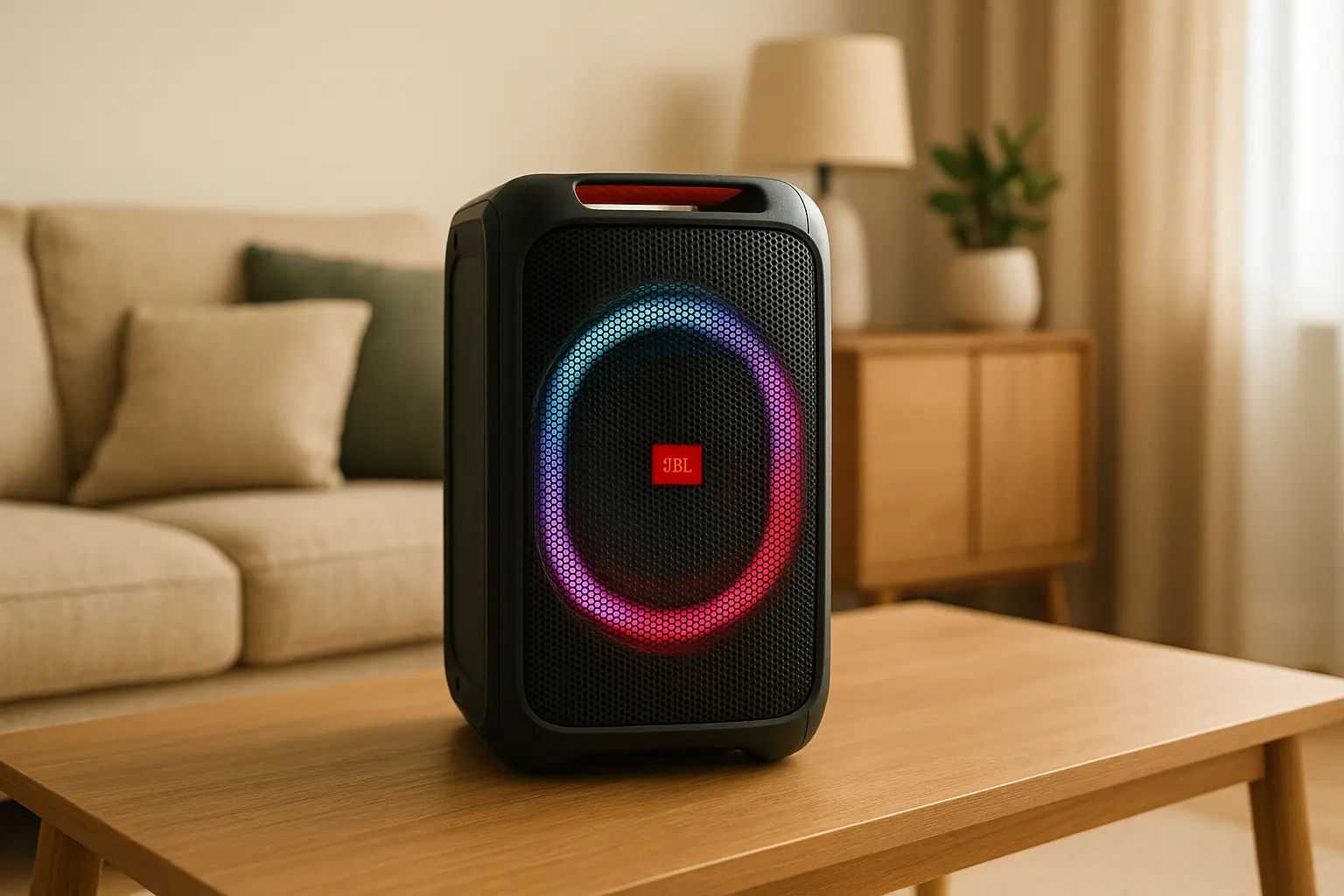 PartyBox Stage 320 JBL: som potente e luzes para todas as festas