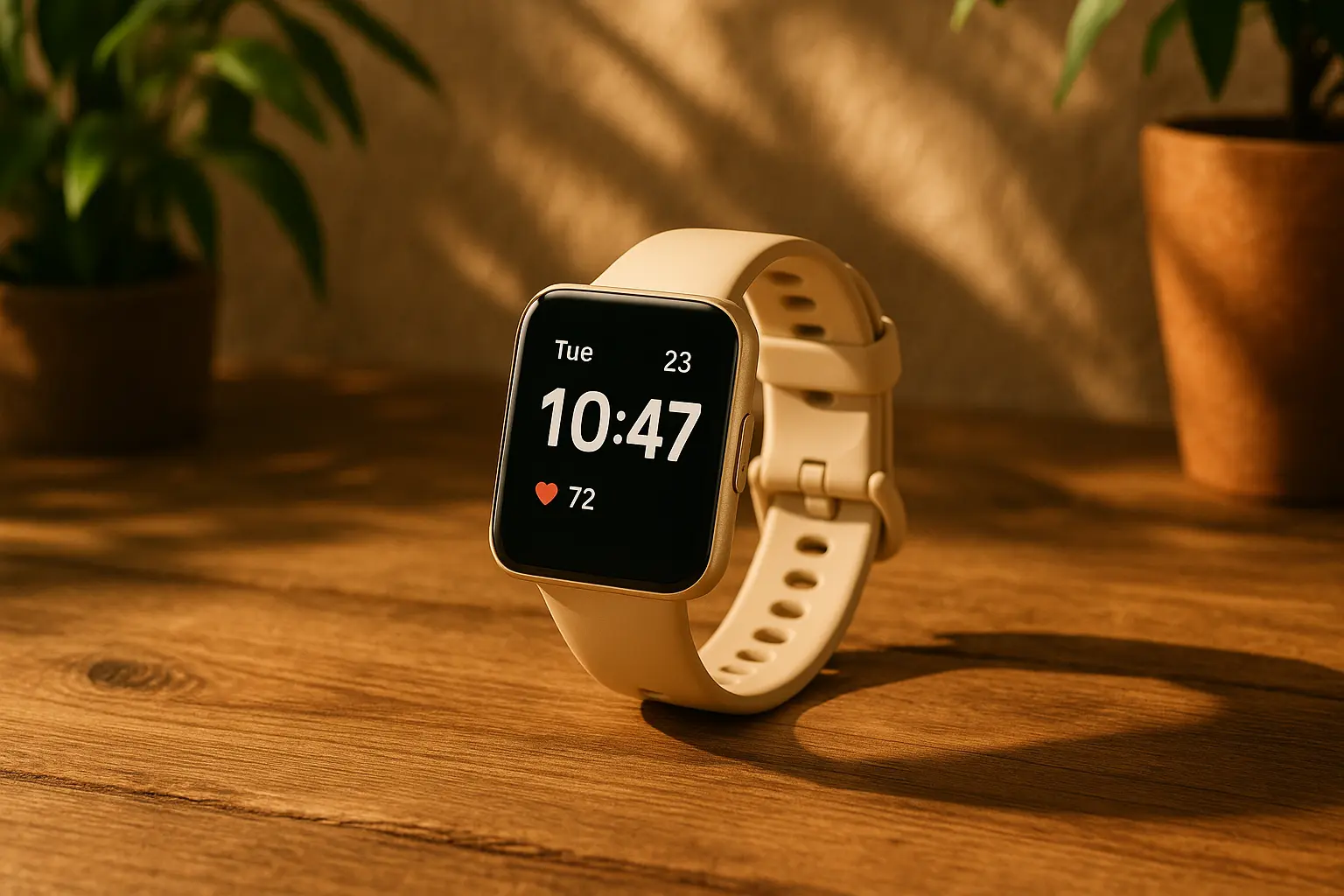 Melhor Redmi Watch 5 Lite light gold com pulseiras estilosas