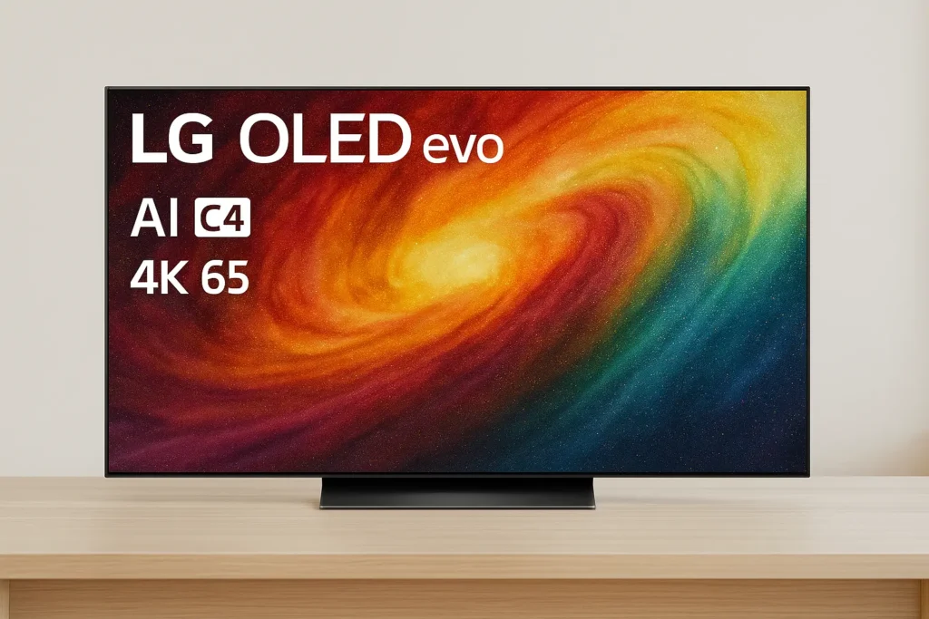 5 Smart TV LG OLED EVO AI C4 4K 65 para 2025