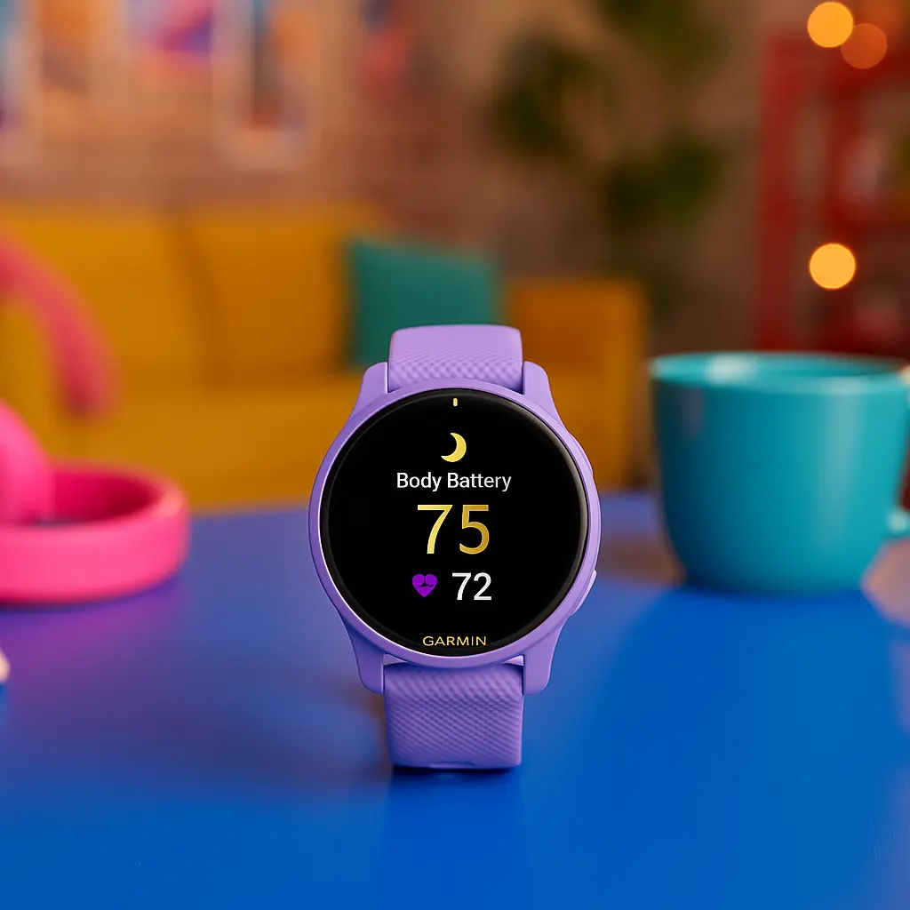 Descontos de até 60%: 6 Garmin Vivoactive 5 lilás em oferta