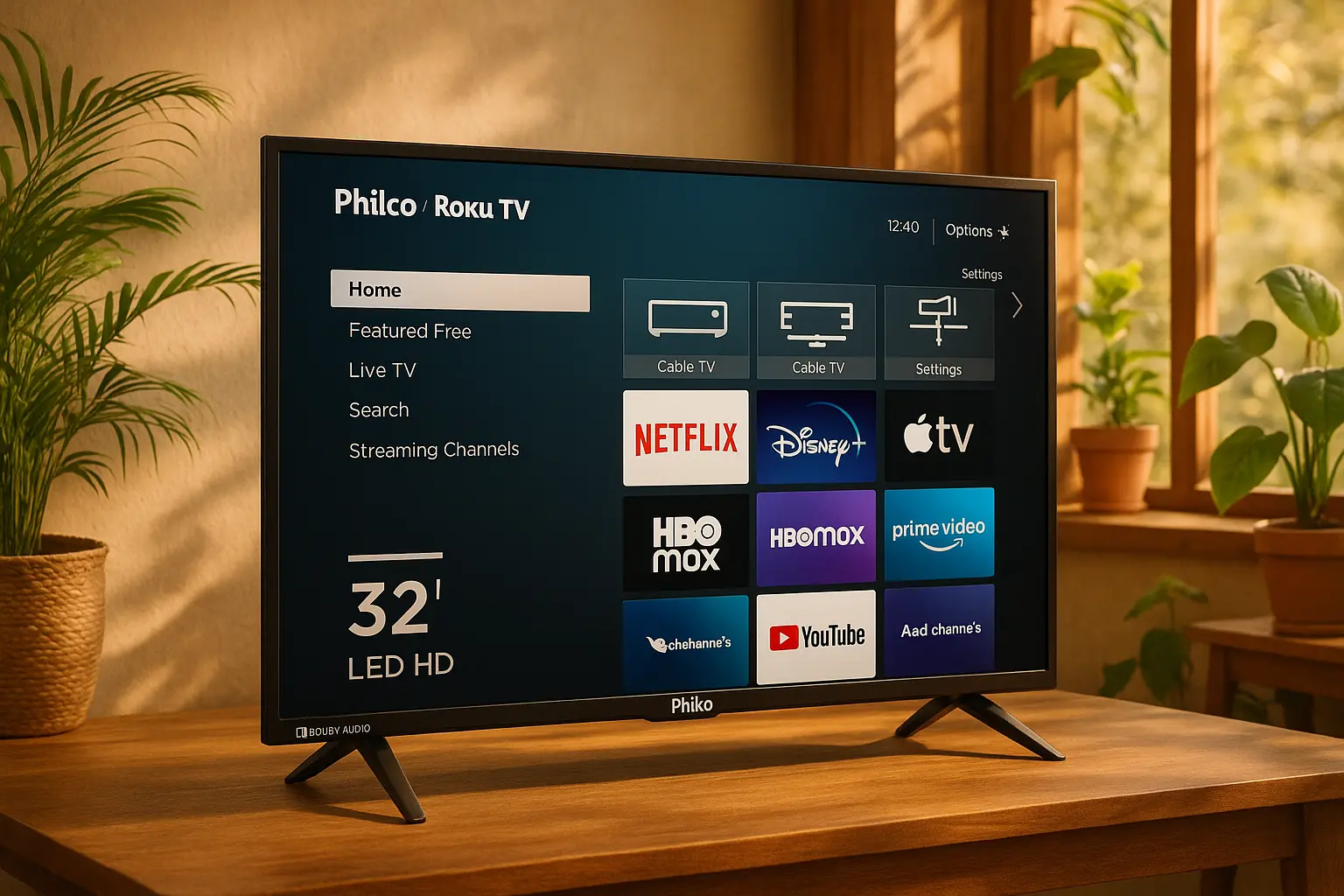 Promoção relâmpago: 6 Smart TVs 32" até R$1.157