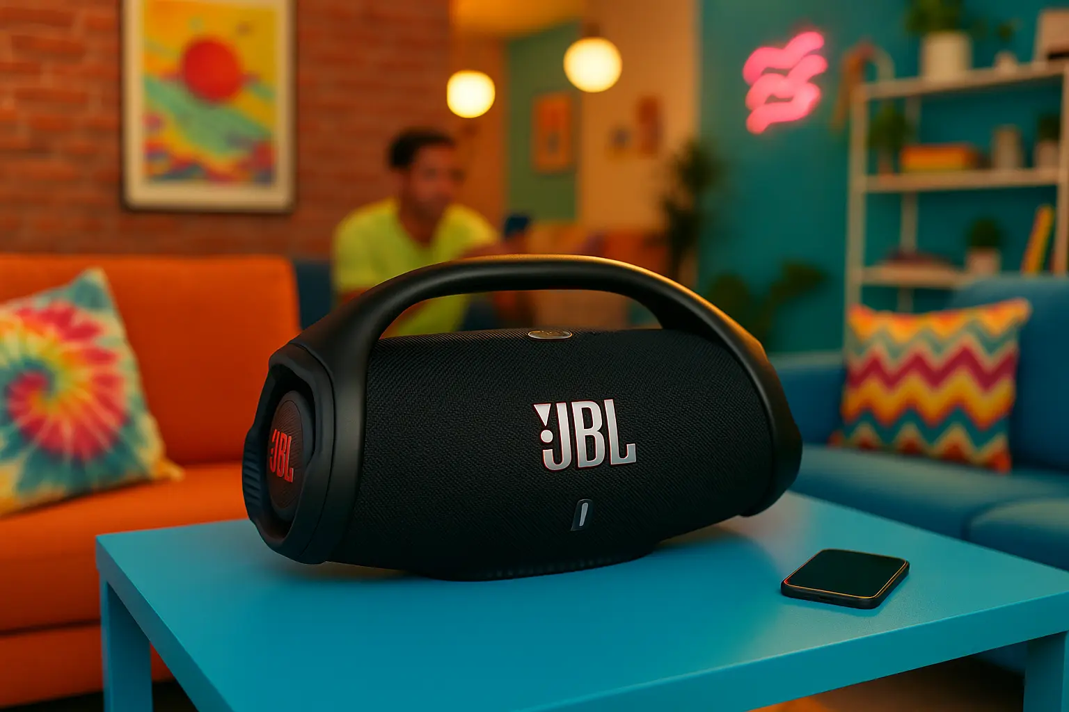 Garantia estendida: 6 caixas de som JBL Boombox com suporte VIP