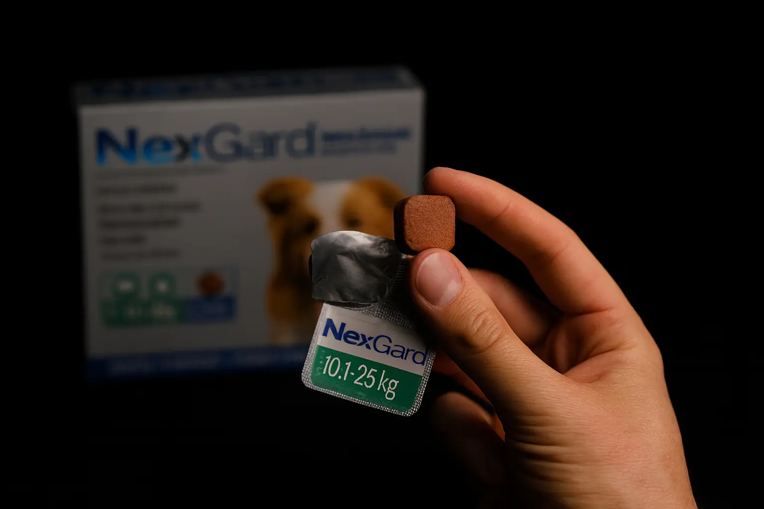 Bons e baratos: 3 NexGard para cães de 10 a 25kg