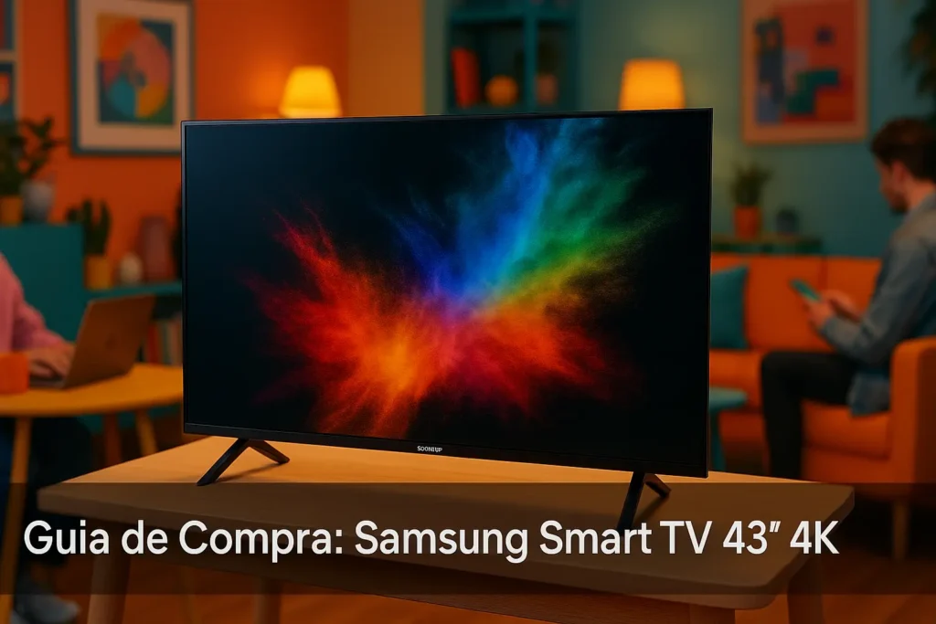 5 Melhores Samsung Smart TV 43 4K com Garantia no Brasil