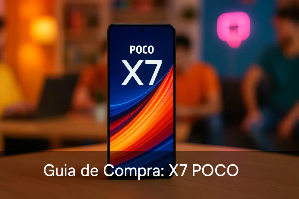 Poco X7 barato e confiável para qualquer bolso