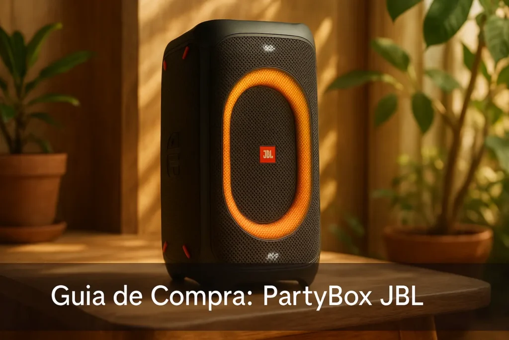 5 caixas de som partybox JBL que vão transformar sua festa