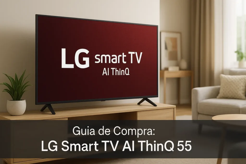 Nota máxima ★5: 5 LG Smart TVs AI ThinQ 55" aprovadas pelos usuários