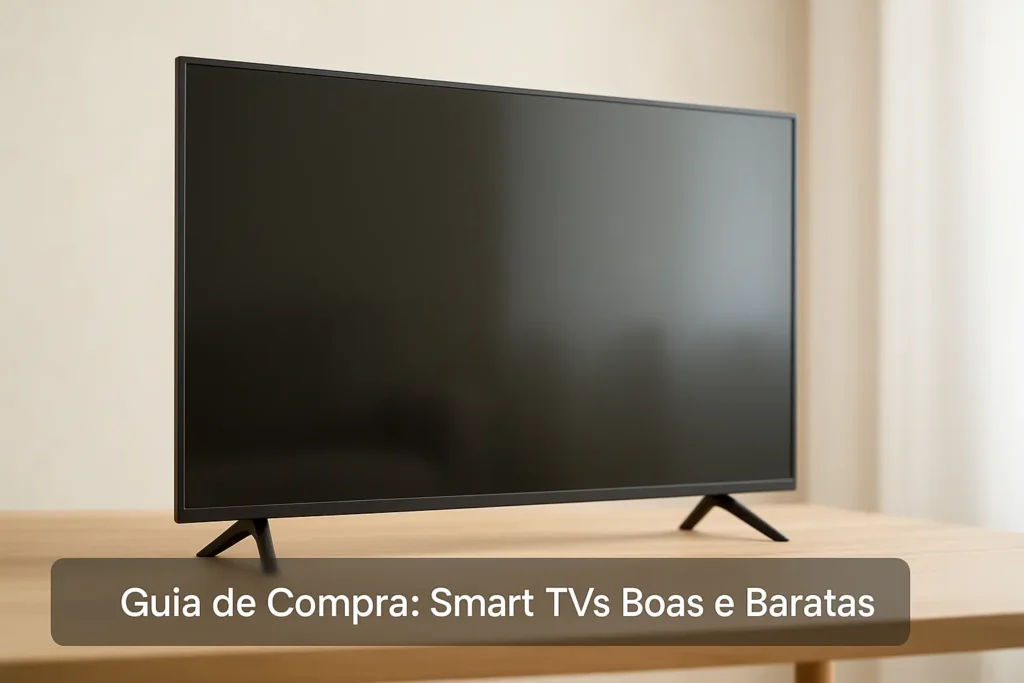Smart TVs Boas e Baratas: 5 Opções que Valem o Investimento