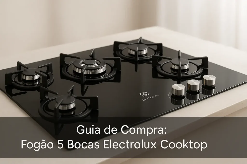 5 Melhores Fogões 5 Bocas Electrolux Cooktop em 2025
