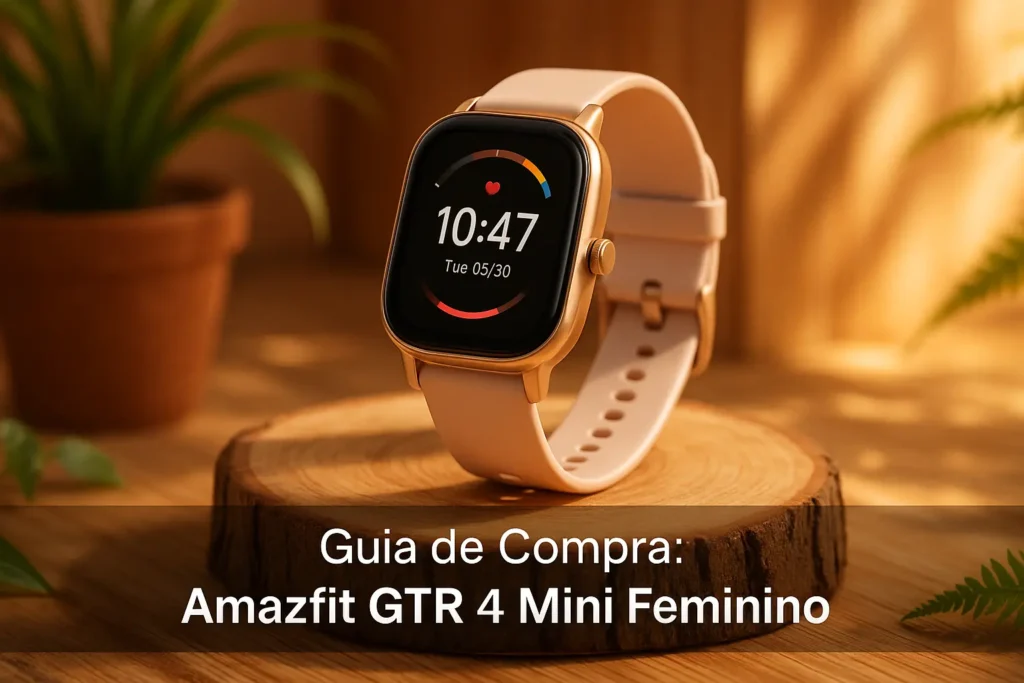 Guia de Compra: 5 Melhores Amazfit GTR 4 Mini Feminino