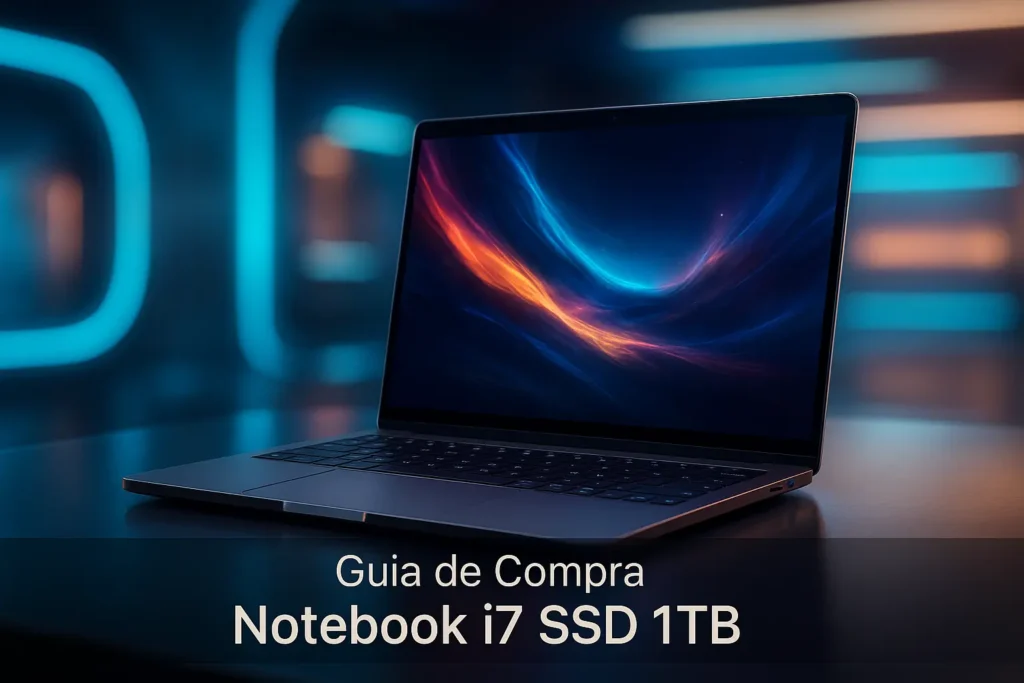Alta performance e fluidez: 5 notebook i7 SSD 1TB para comprar em 2025