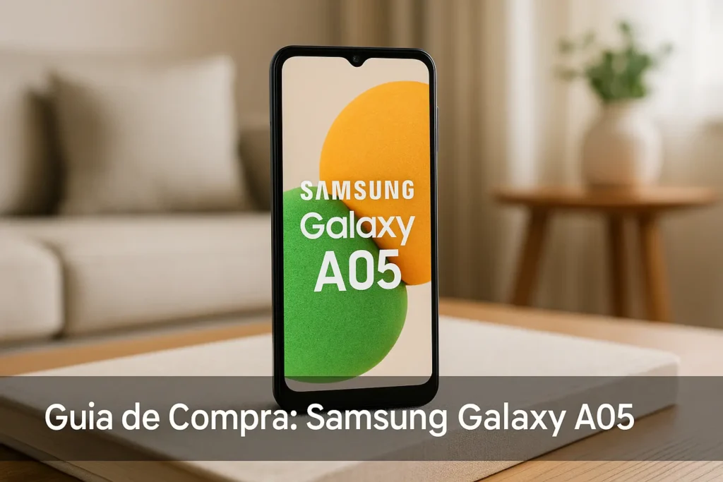 5 Samsung Galaxy A05 com desempenho confiável para o dia a dia