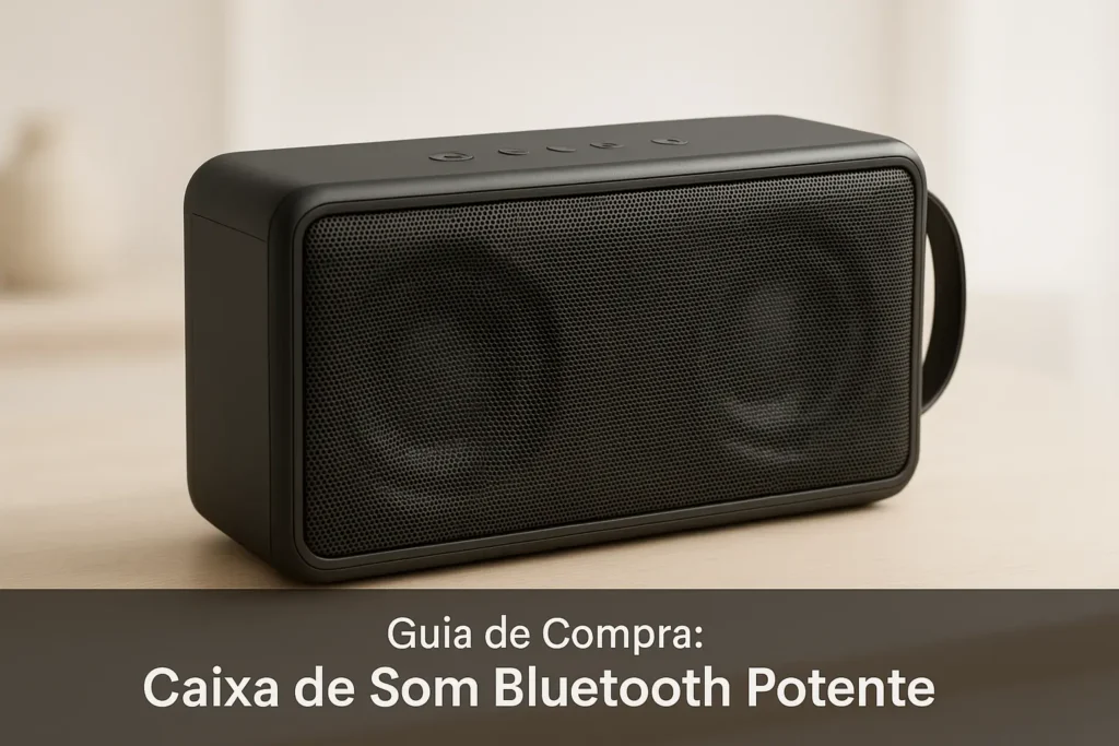 Potência e Conectividade: 5 Caixas de Som Bluetooth Ideais