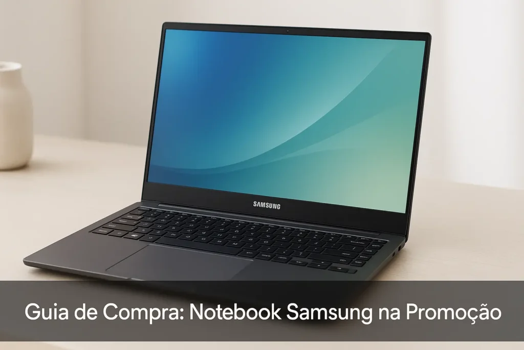 Desempenho e Estilo: 5 Notebook Samsung na Promoção