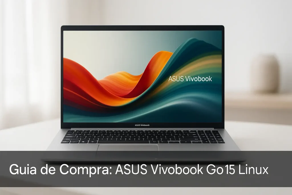 Custo-benefício: 5 ASUS Vivobook Go 15 Linux para comprar em 2025