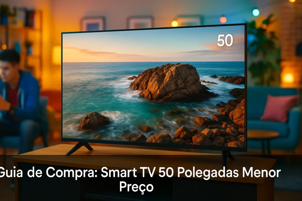 5 Smart TVs 50" com Menor Preço e Ótimo Desempenho