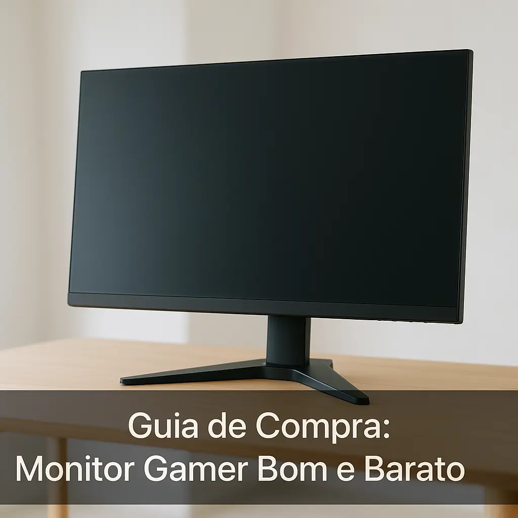 5 Monitores Gamer Bons e Baratos Que Surpreendem em 2025