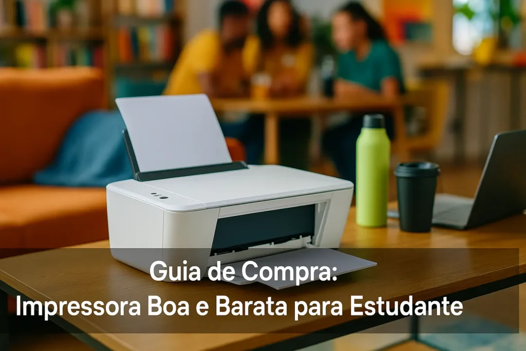 Impressora boa e barata para estudante: 5 modelos ideais para 2025