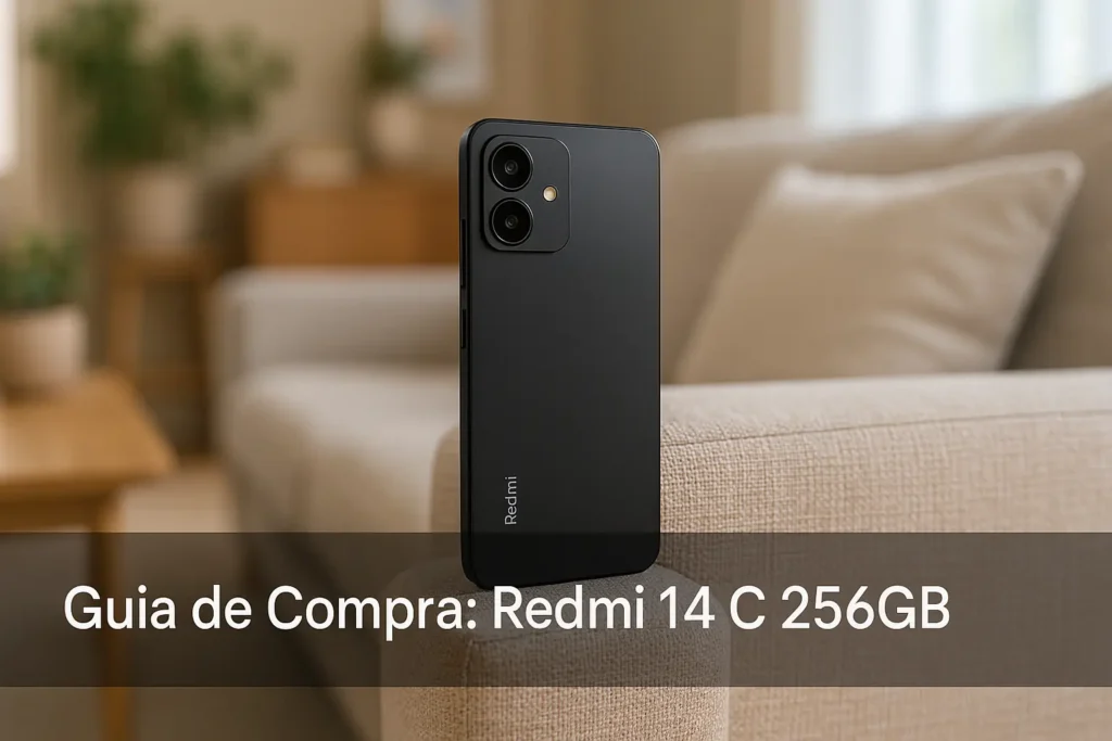 Redmi 14 C 256GB: 5 modelos que unem desempenho e preço justo