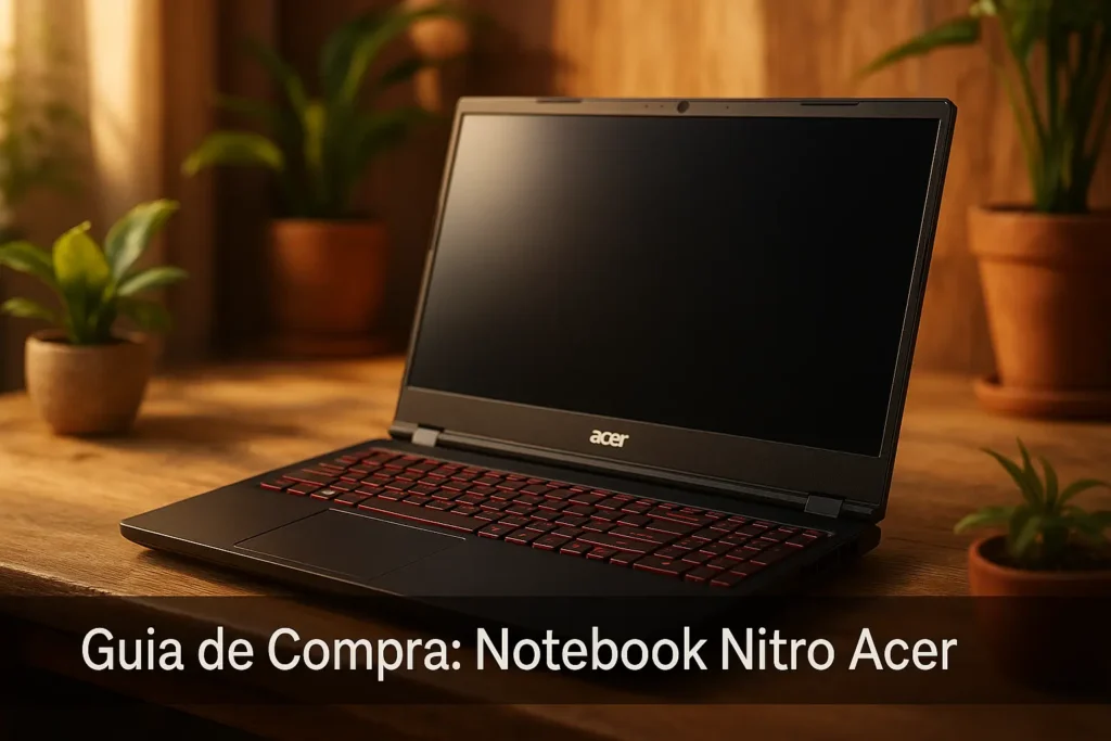 Potência gamer em foco: 5 notebook Nitro Acer testados