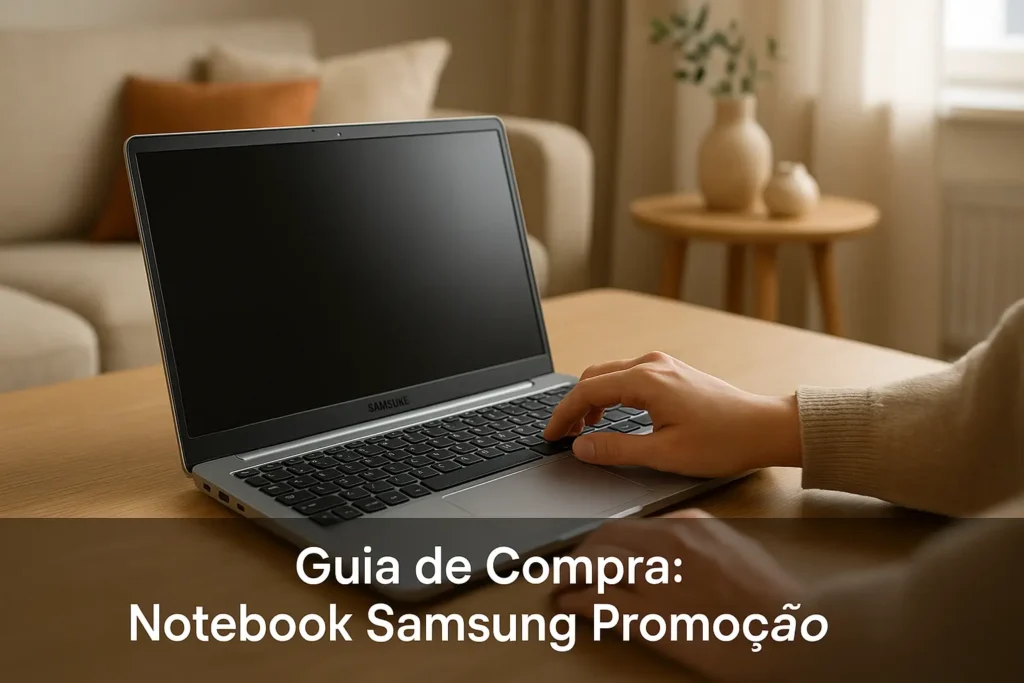 Melhor notebook Samsung em promoção com destaque em 2025