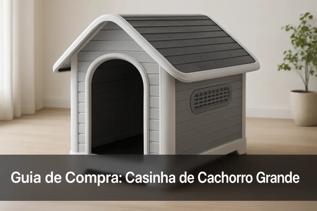 Casinha cachorro grande: 5 melhores modelos para 2025