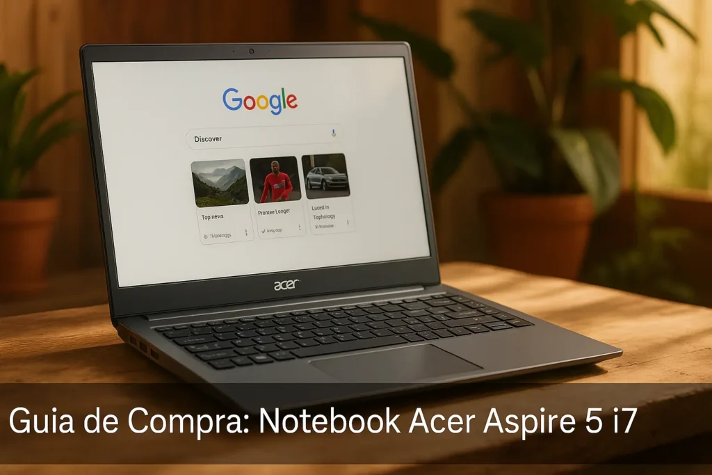 Potência e equilíbrio: 5 notebook Acer Aspire 5 i7 ideais para 2025
