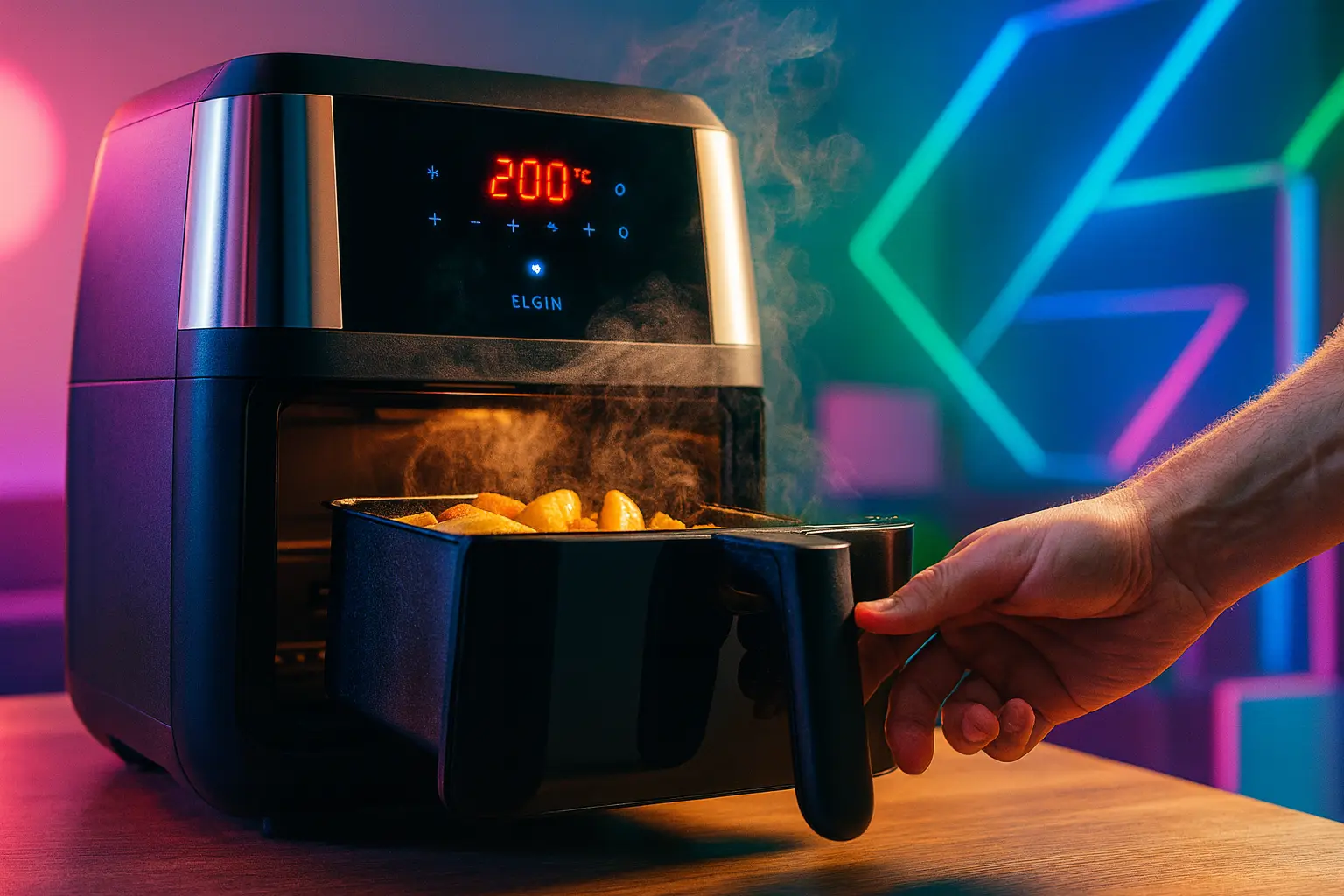 3 Air Fryer Elgin que valem a sua cozinha