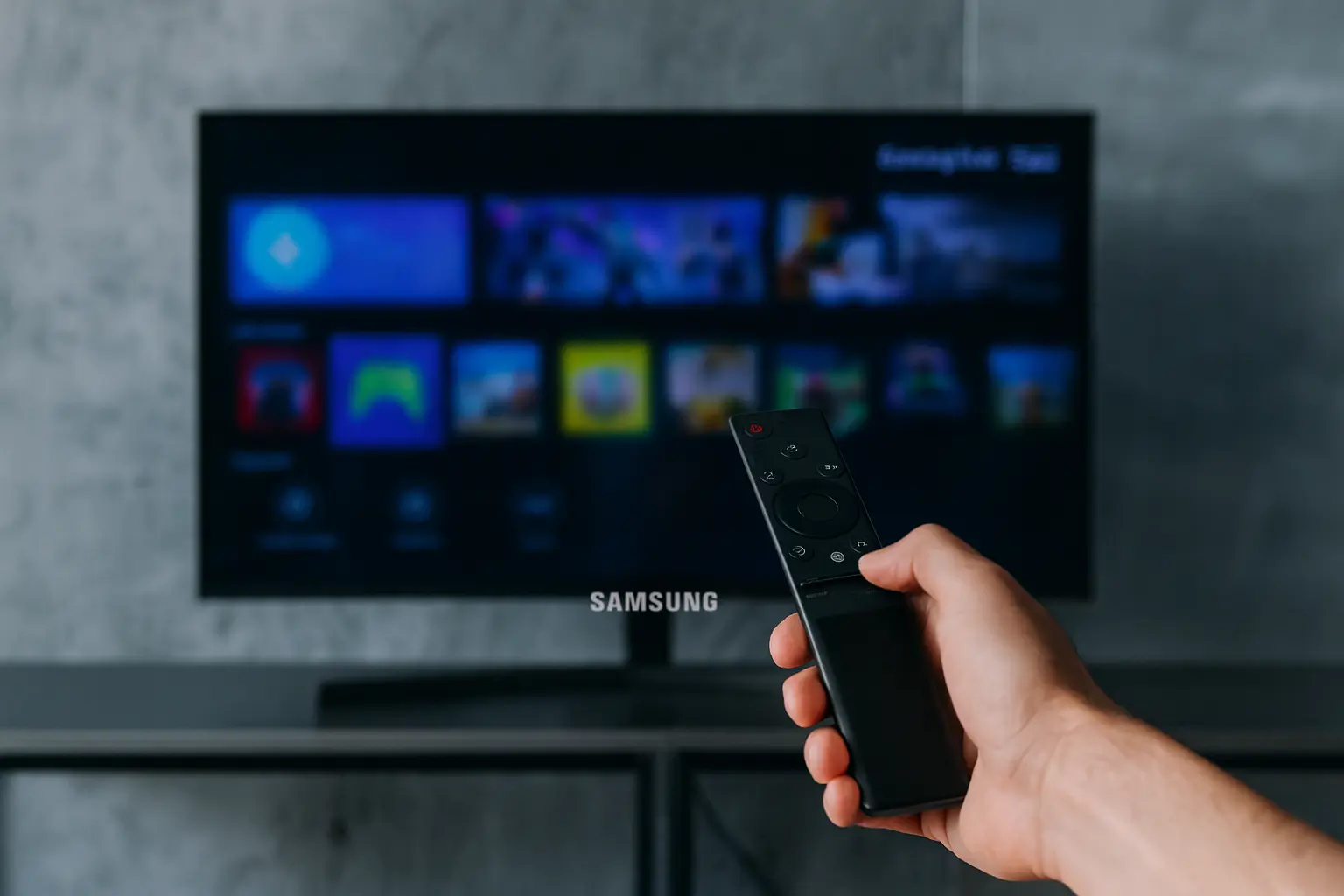 3 TV QLED Samsung 55 para imagem impecável