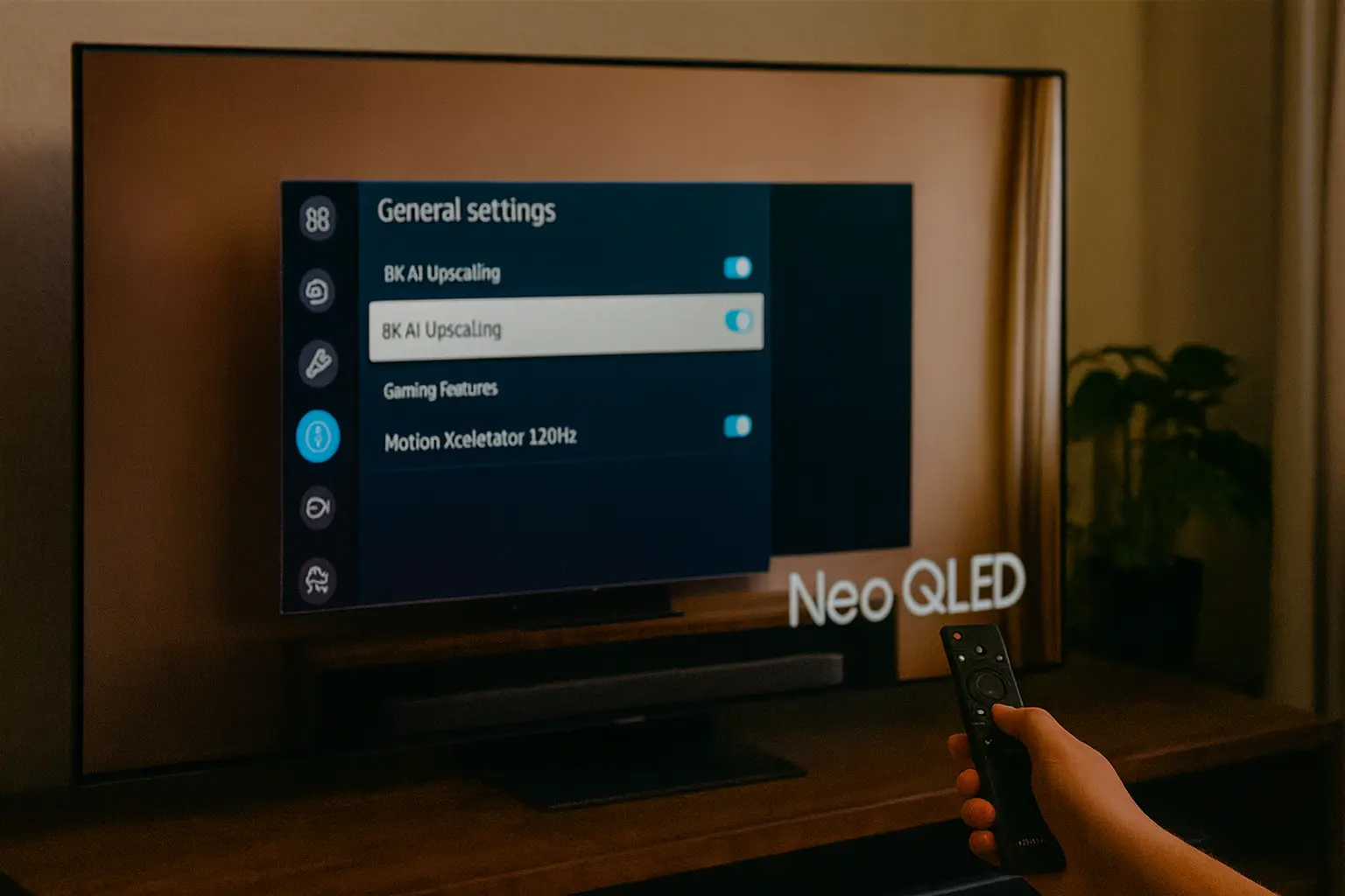 Compactos e poderosos: 3 NEO QLED 8K Samsung 55