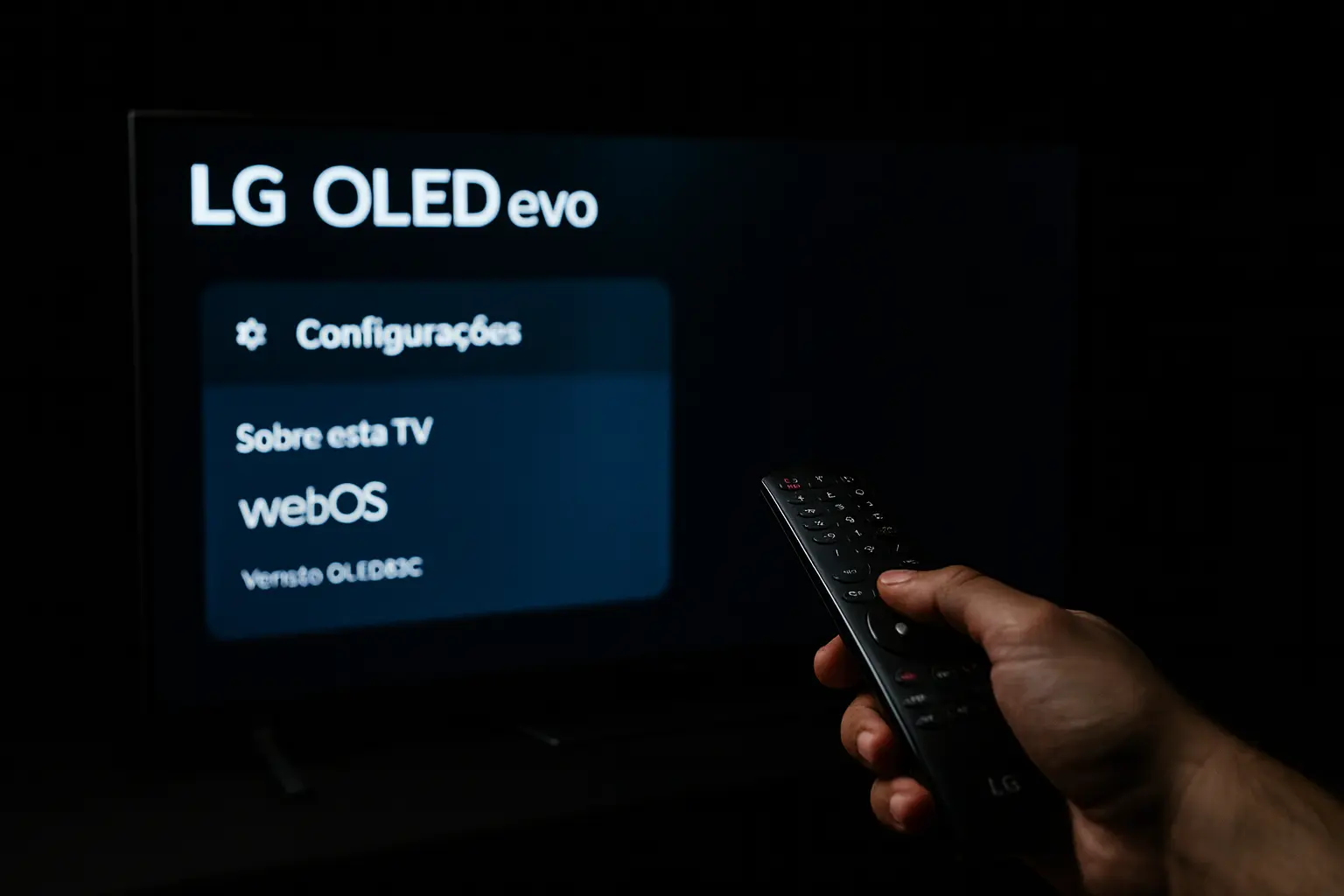 Guia rápido: 3 Smart TV LG OLED EVO AI C4 4K 83