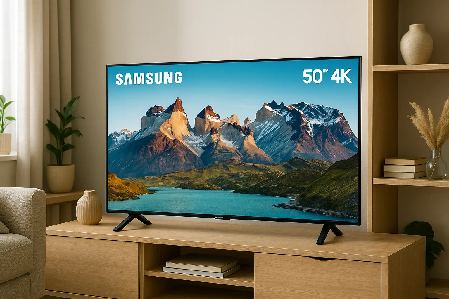 Melhor Samsung 50 polegadas 4K custo-benefício