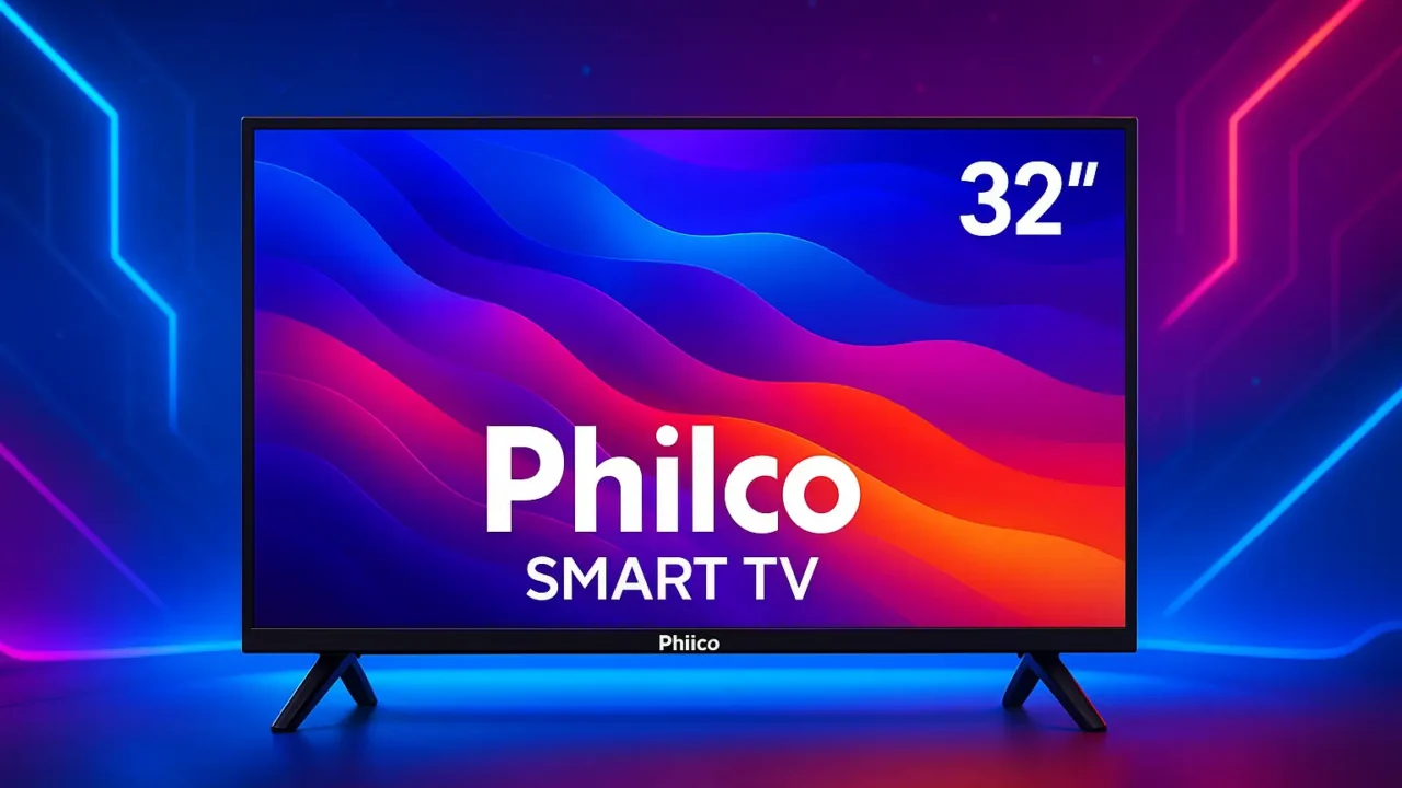 Bateria que dura: 6 smart TVs Philco 32” por ótimo custo-benefício